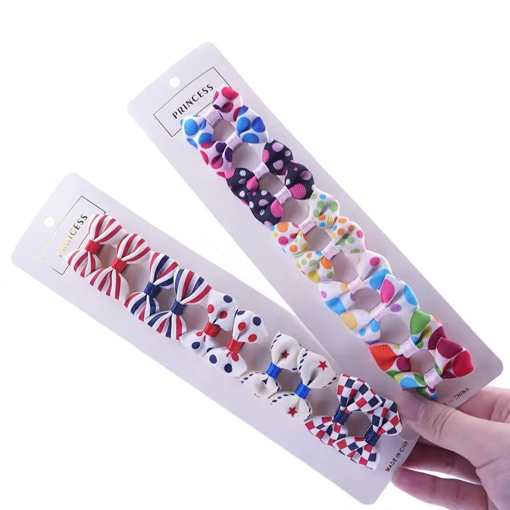 10pcs Easy-on Dog Hair Clips Diverse Styles - ProPawPet.com