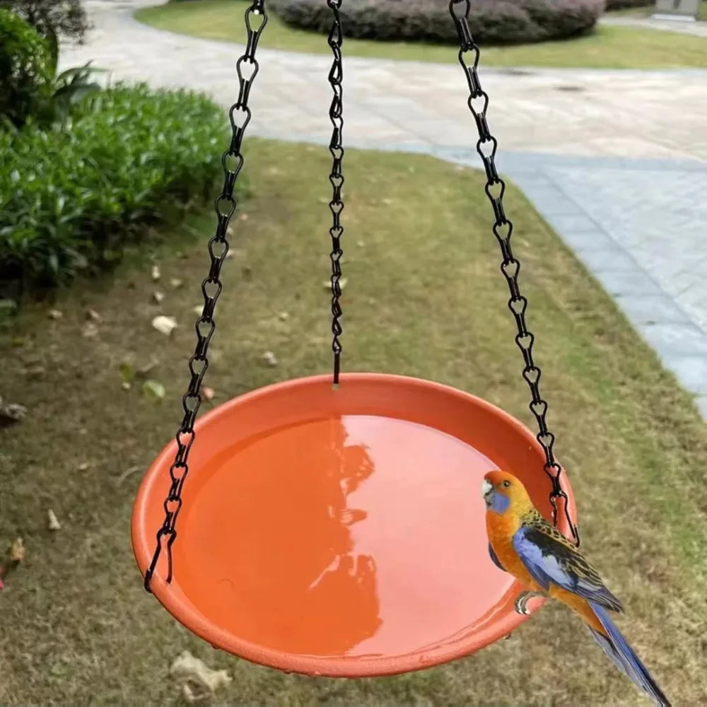 Round Shaped Birds Feeder Birdbath Bowl with - ProPawPet.com