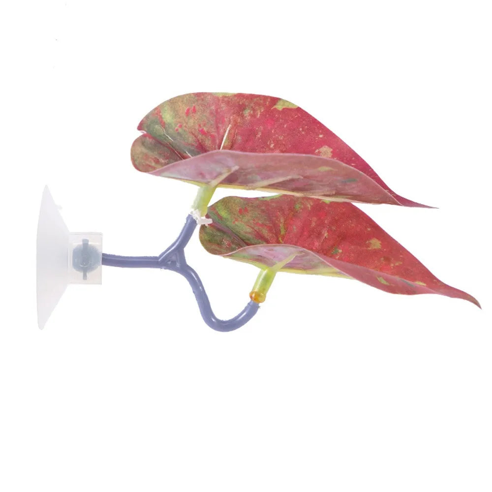 Plastic Betta Fish Rest Leaf Simulated Lotus - ProPawPet.com
