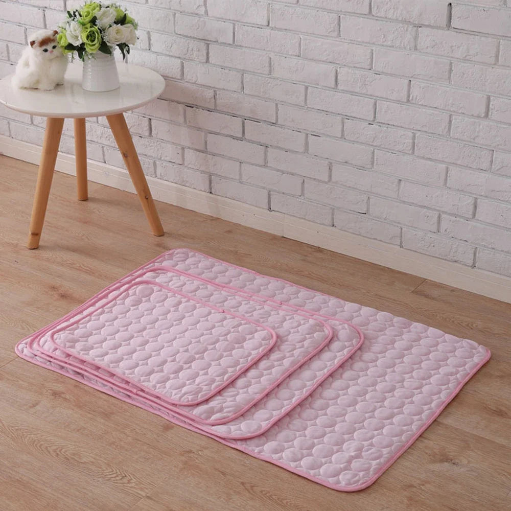 5 sizes Cold Bed Cool Ice Silk - ProPawPet.com