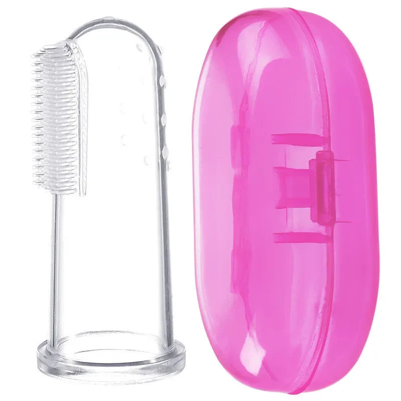 Super Soft Pet Finger Dog Toothbrush Teddy Brush – Dog Supplies