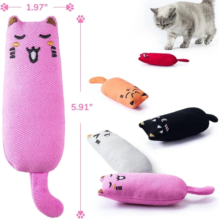 Cat Toy Catnip Plush Thumb Doll for - ProPawPet.com