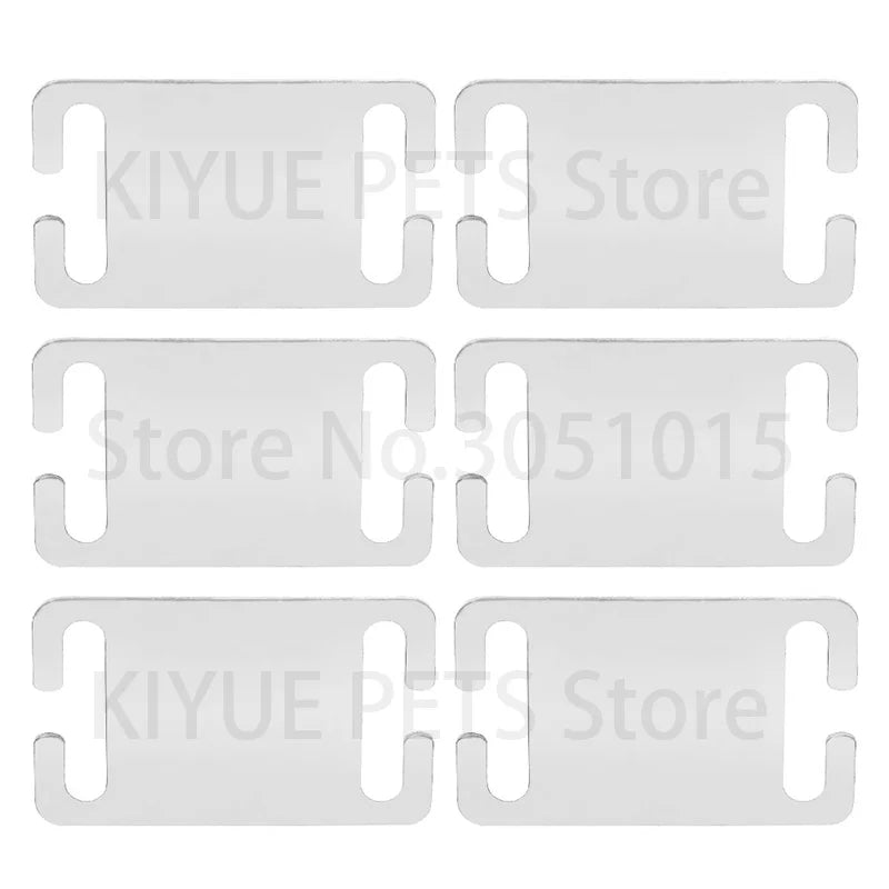 20Pcs Personalized Pet Dog ID Tag Square - ProPawPet.com