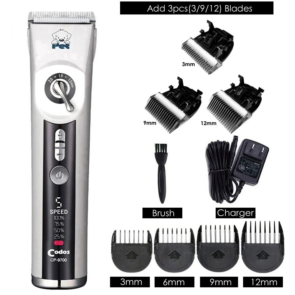 Codos Cp9700 Dog Clippers – 8 Colors