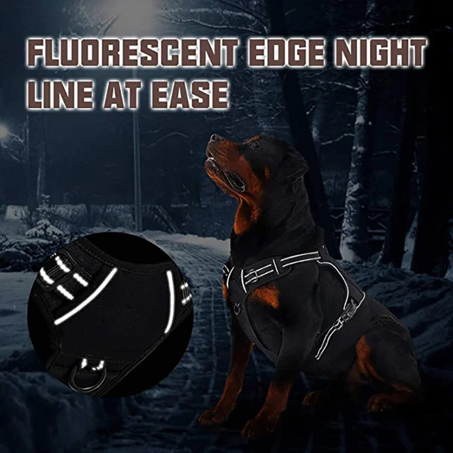 Painless No Pull Large Dog Tactical Harness - ProPawPet.com