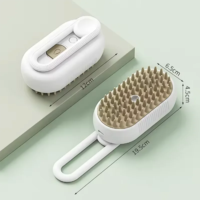 Cat & Dog Spray Massage Grooming Brush – Cat Supplies