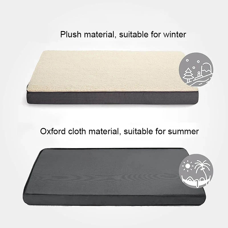 Dog Bed Kennel Mat Memory Foam Warm Soft Pet - ProPawPet.com