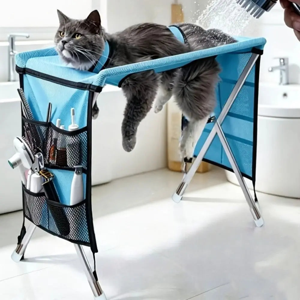 Folding Pet Grooming Hammock Anti-Scratch - ProPawPet.com