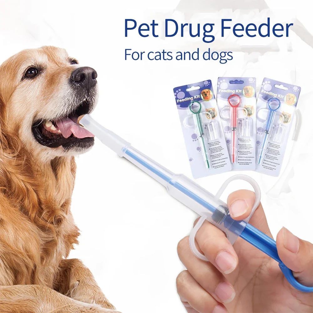 Pet Pills Applicator Cats Dogs Syringe - ProPawPet.com