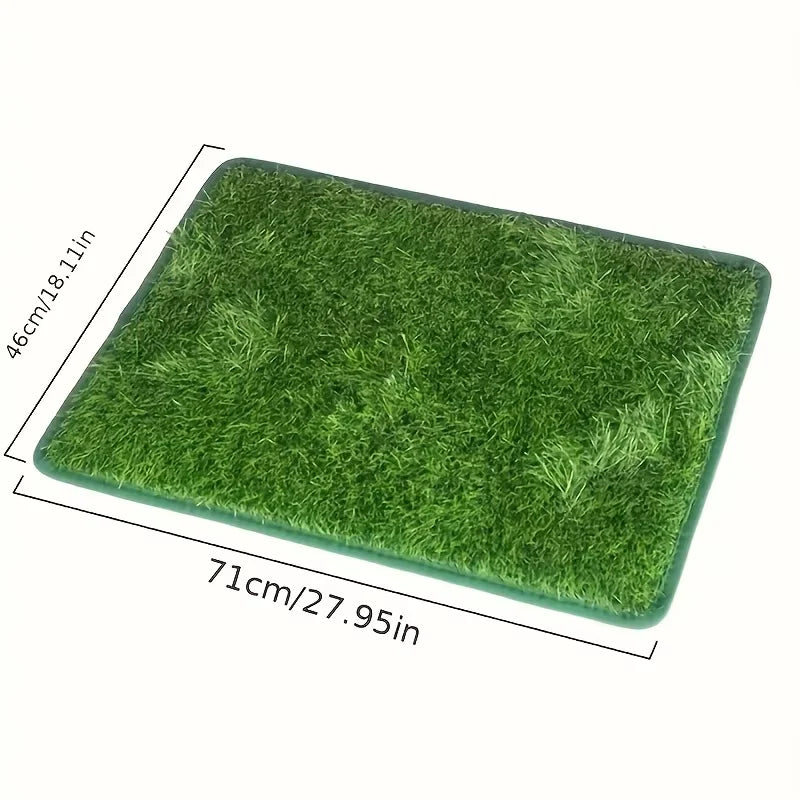Washable Simulation Lawn Dog Toilet Training Pad