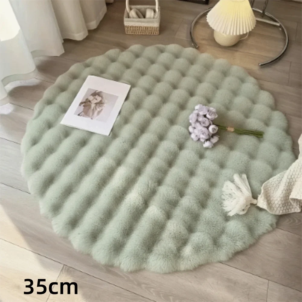 Round Cat Pad Non-slip Bottom Insulation Feature Pet