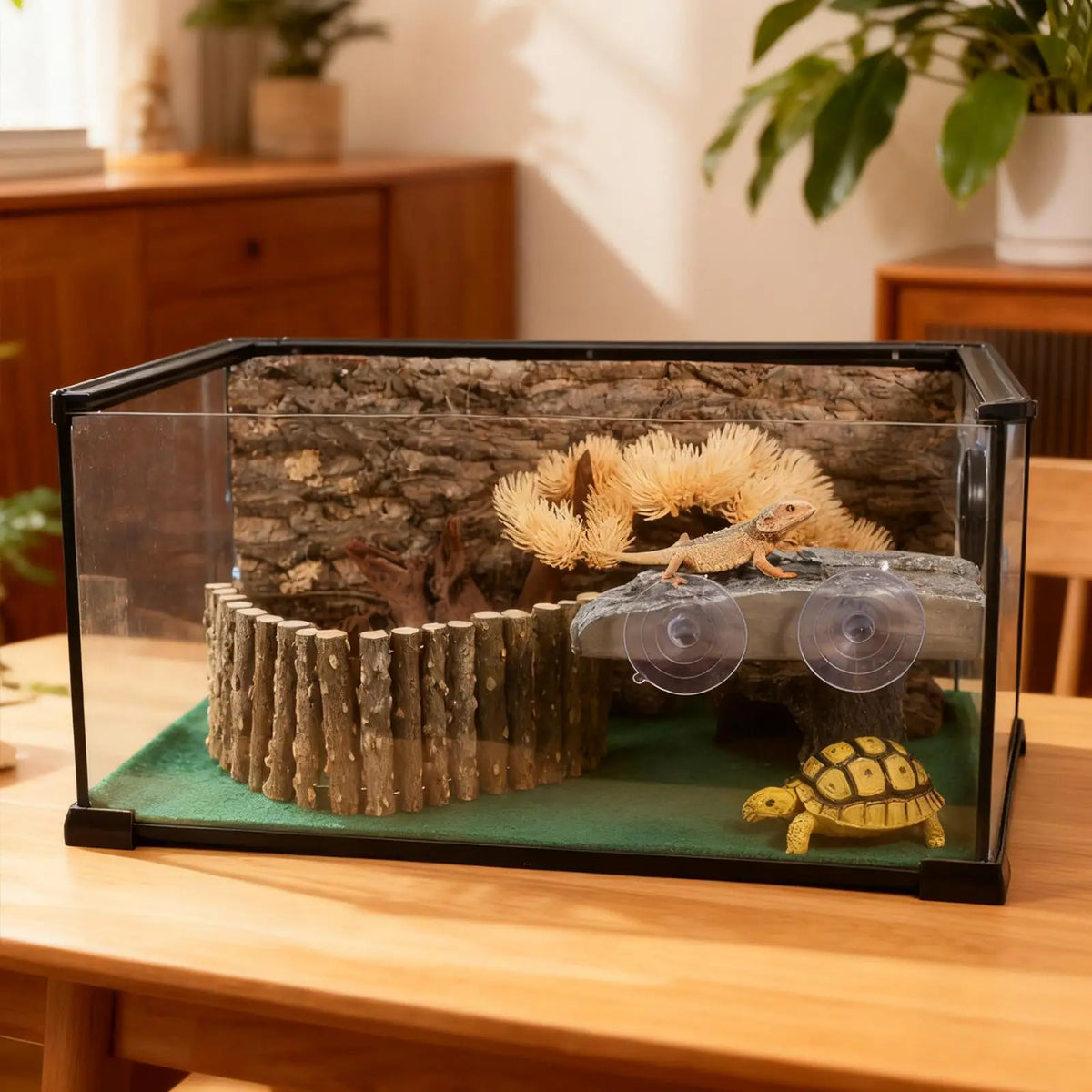 Resin Turtle Basking Platform Suction Cup – Reptile Supplies