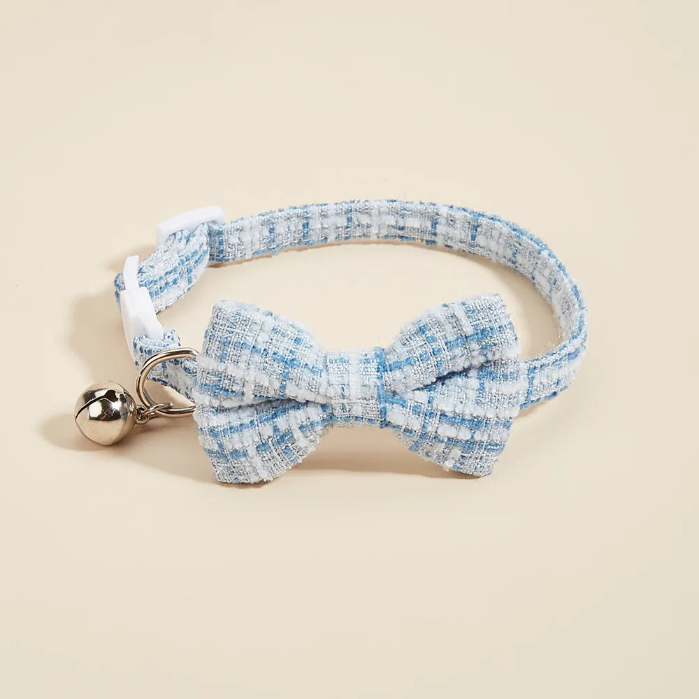 Adjustable Bow Cat Collar – Cat Supplies