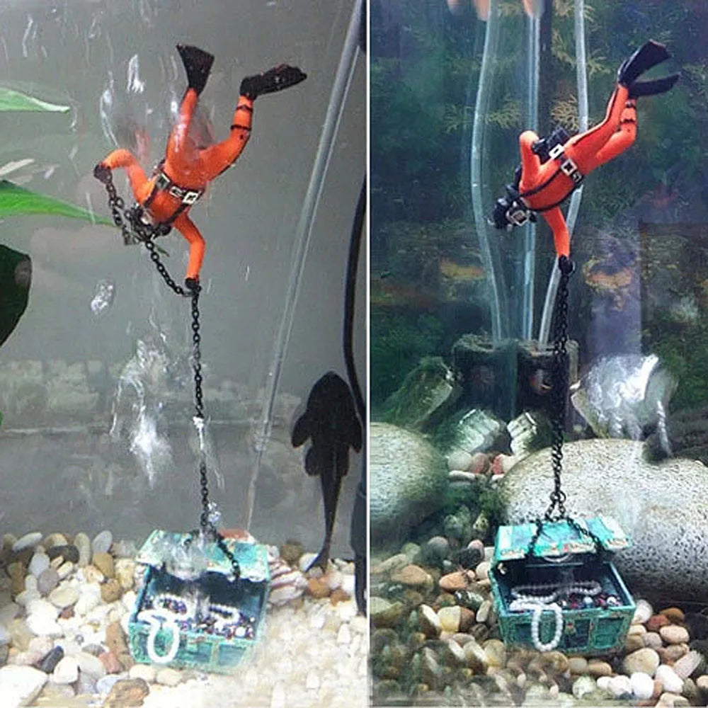Simulation Treasure Hunter Frogman Treasure - ProPawPet.com
