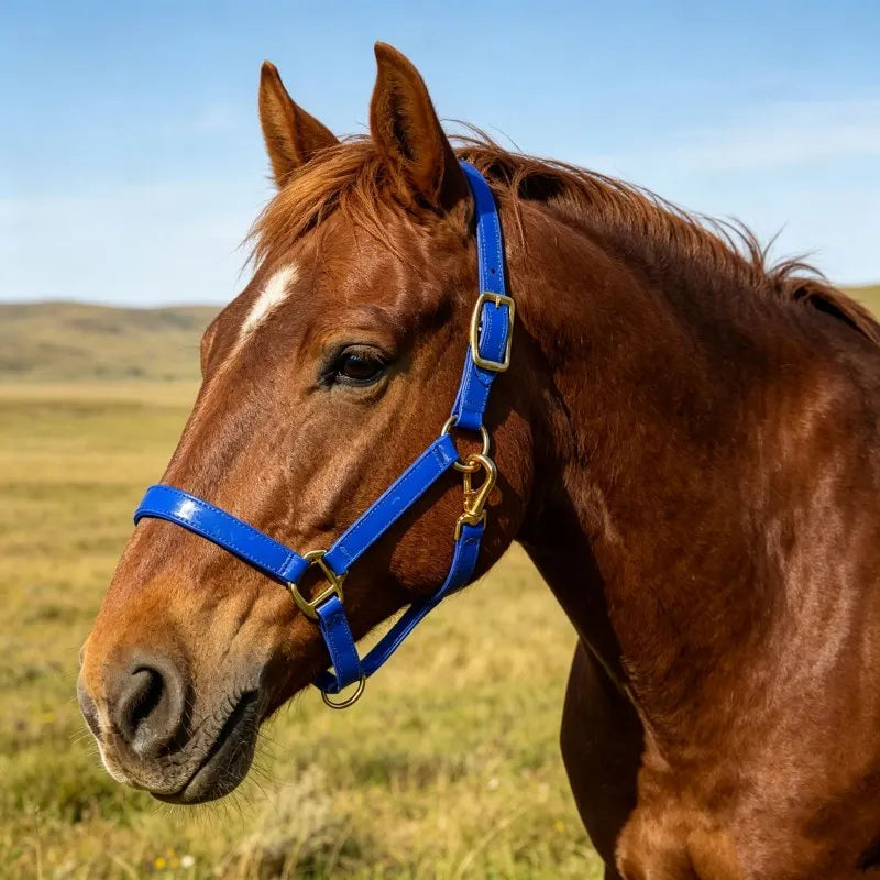 Adjustable PVC Horse Halter Soft Microfiber - ProPawPet.com
