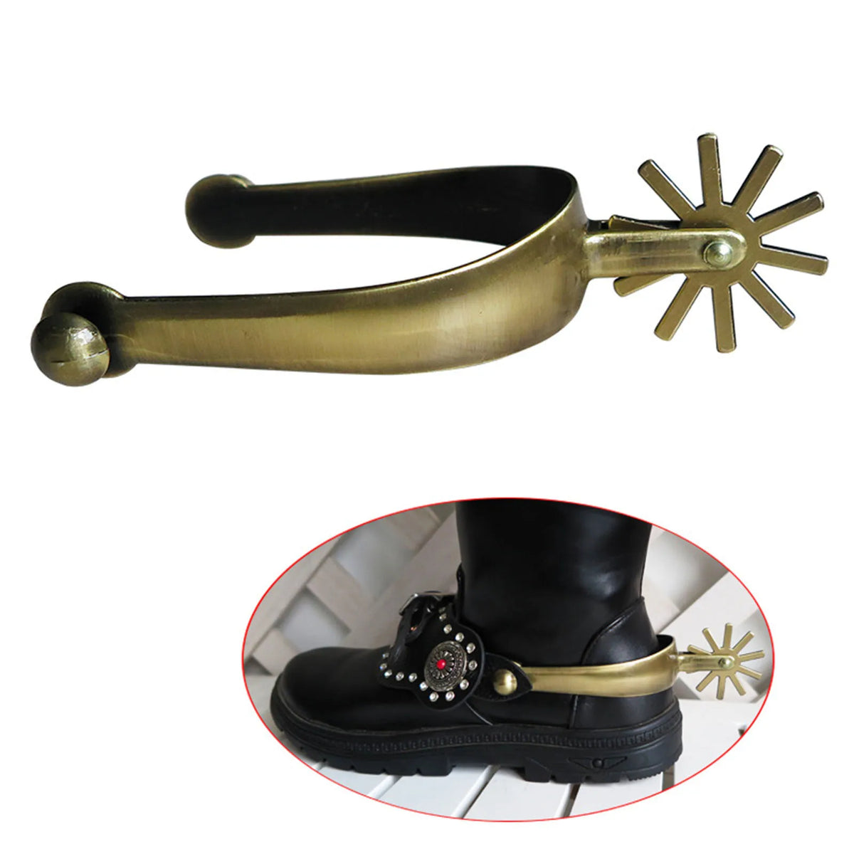 2 Pcs Horse Spurs Anti Rust Horse Riding - ProPawPet.com