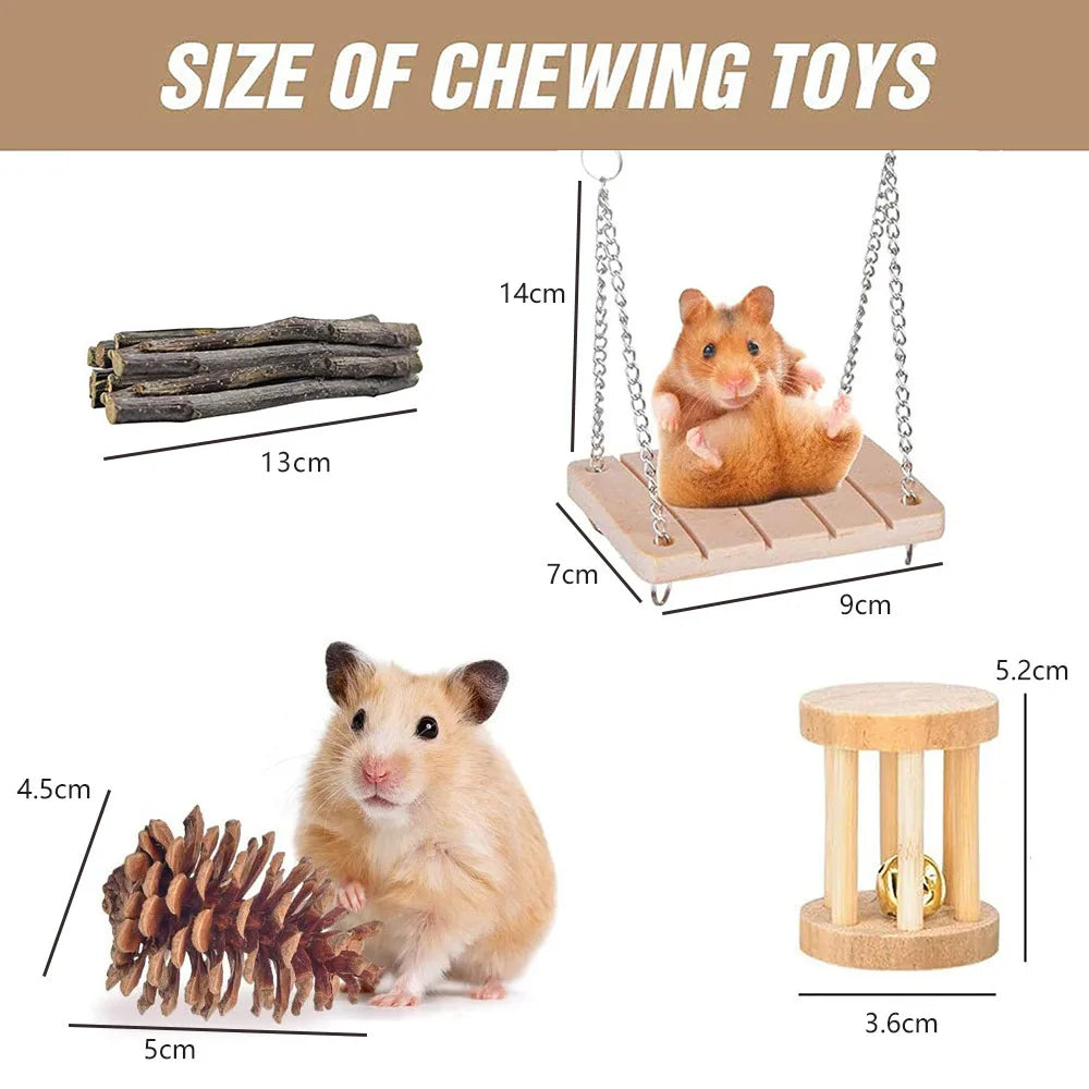 New Pet Toys Hamster Rabbit Dutch Pig Parrot - ProPawPet.com