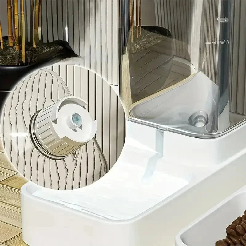 Automatic Pet Feeder and Waterer 2-in-1, - ProPawPet.com