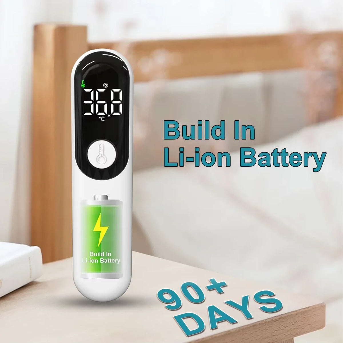 Justlang Rechargeable Pet Thermometer Infrared Electronic LED – Dog Supplies
