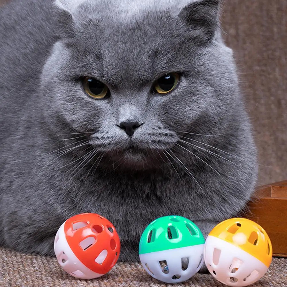 3/5PCS New Cat Toy Balls Pet Cat Kitten Play - ProPawPet.com