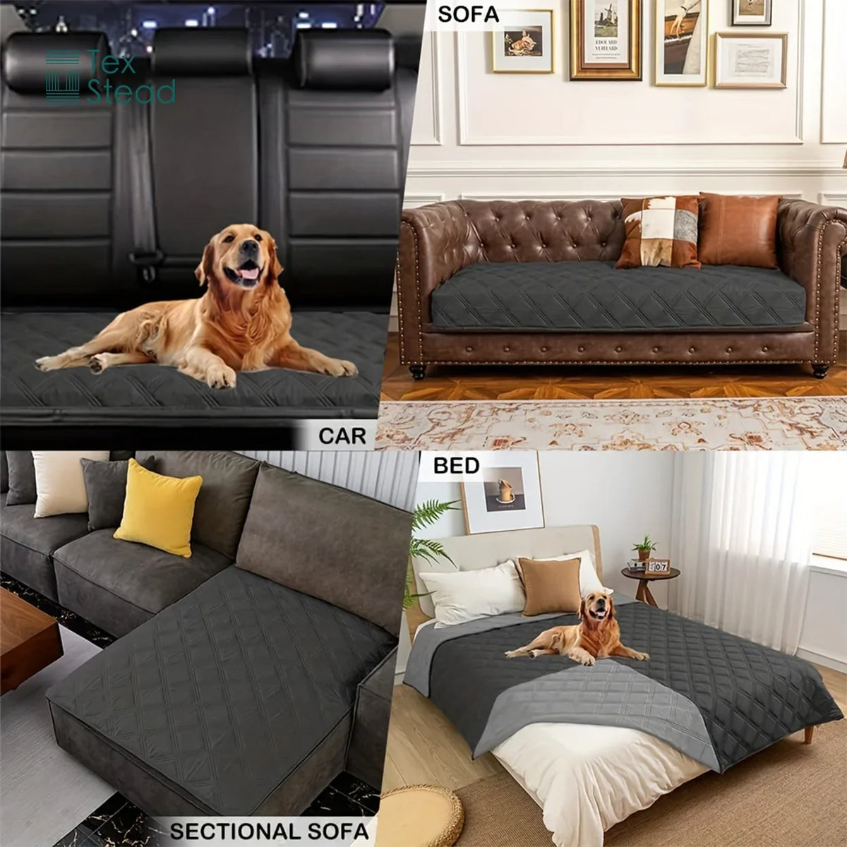 Reversible Waterproof Dog Bed Cover & Pet - ProPawPet.com