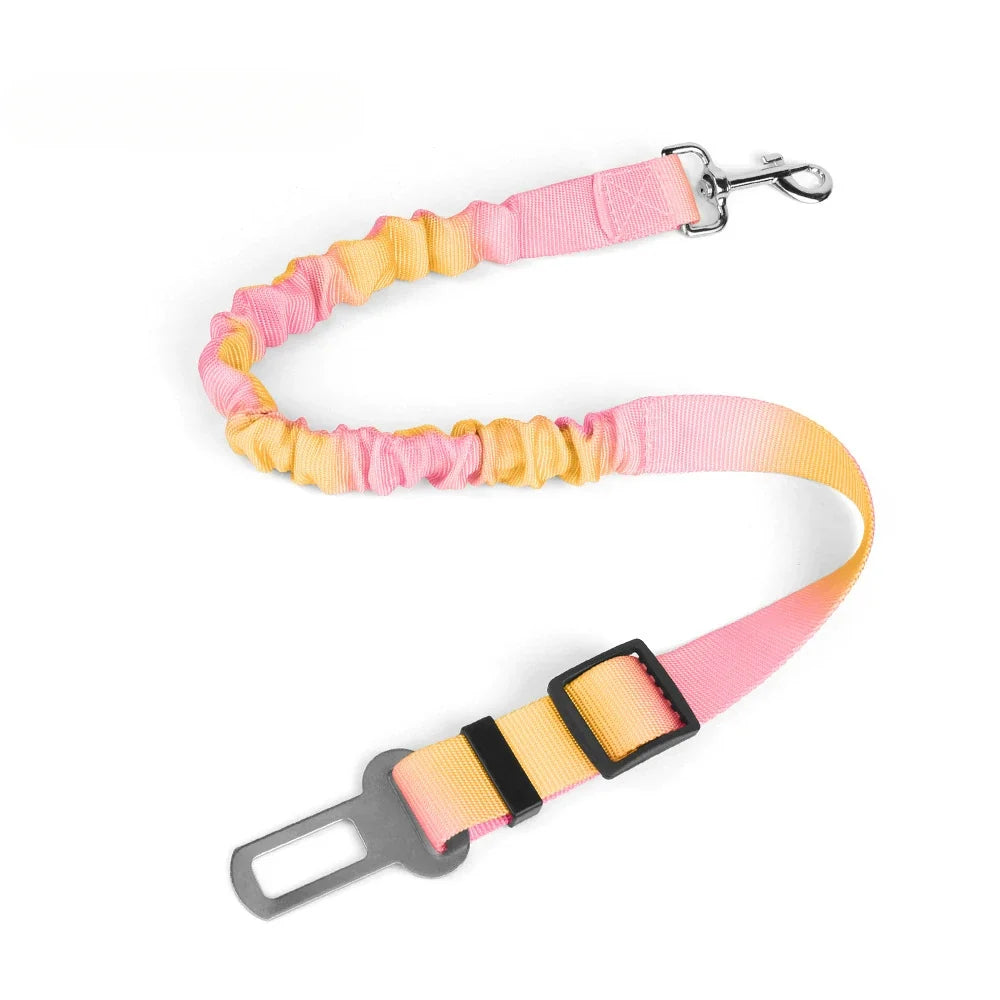 Adjustable Dog Car Seatbelts for Vehicle Nylon Pet Safety Seat – Dog Supplies