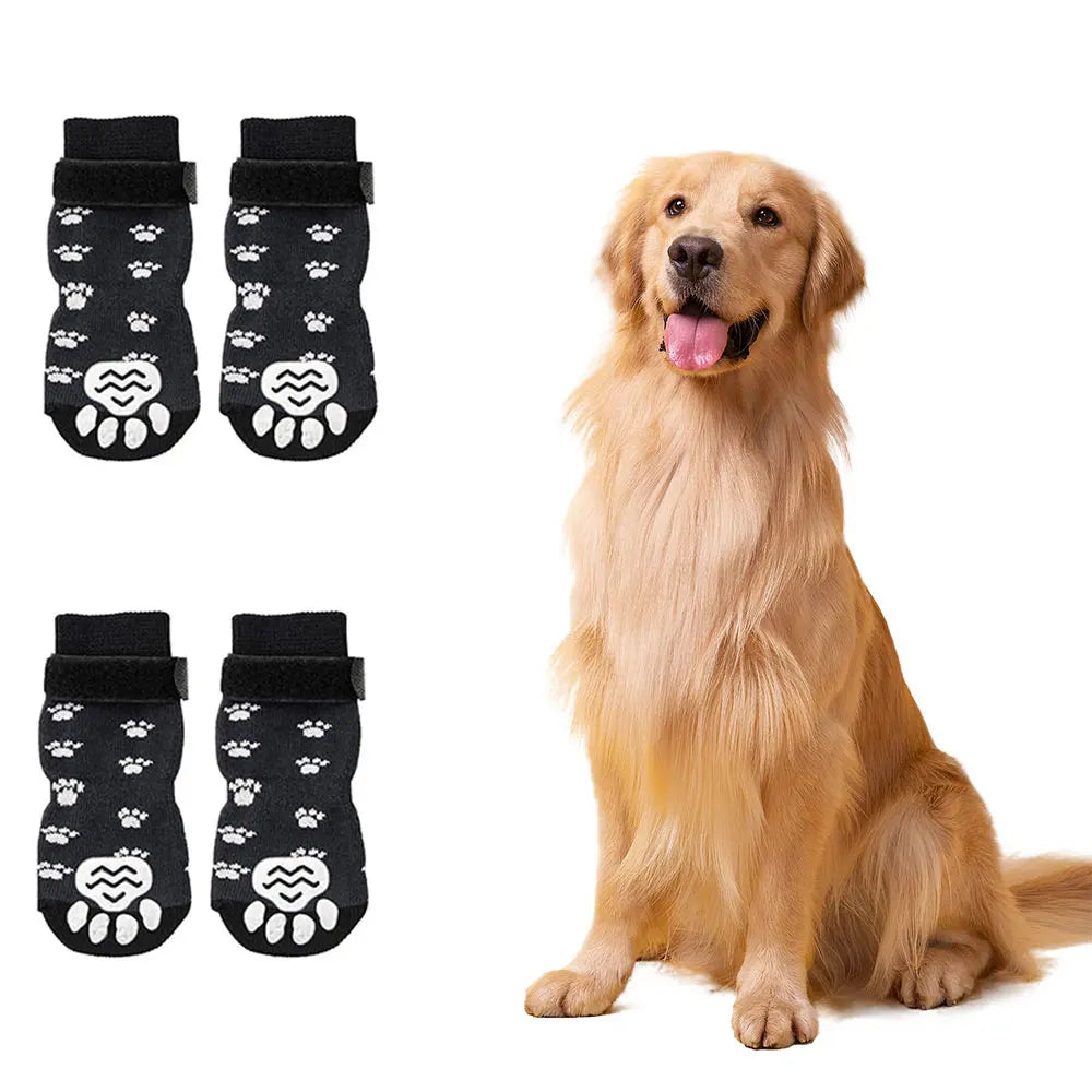 4-Pack Anti-Slip Dog Socks, Prevent Licking - ProPawPet.com