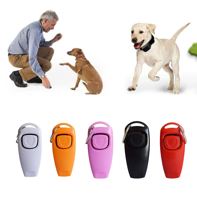 2 In 1 Pet Dog Clicker Dog Training Whistle - ProPawPet.com