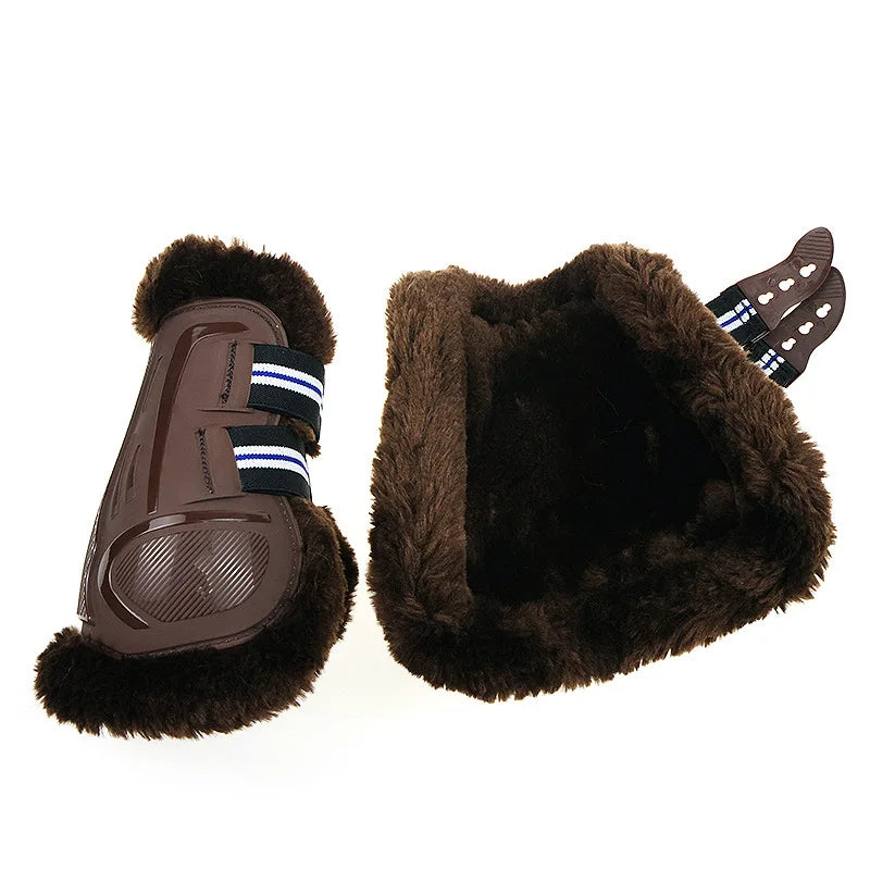 2/4Pcs Horse Tendon Boots PU Padding With - ProPawPet.com