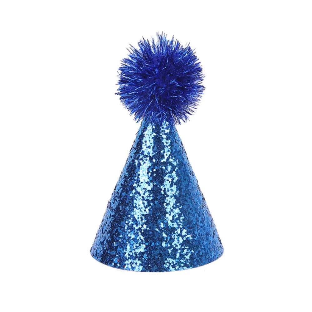 Creative Glitter Dog Birthday Hat Colorful - ProPawPet.com