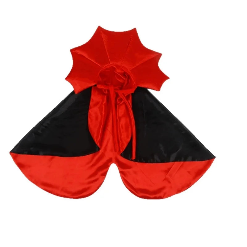 Pet Halloween Vampire Devil Cape Cloak Polyester Cat & Dog, Adjustable