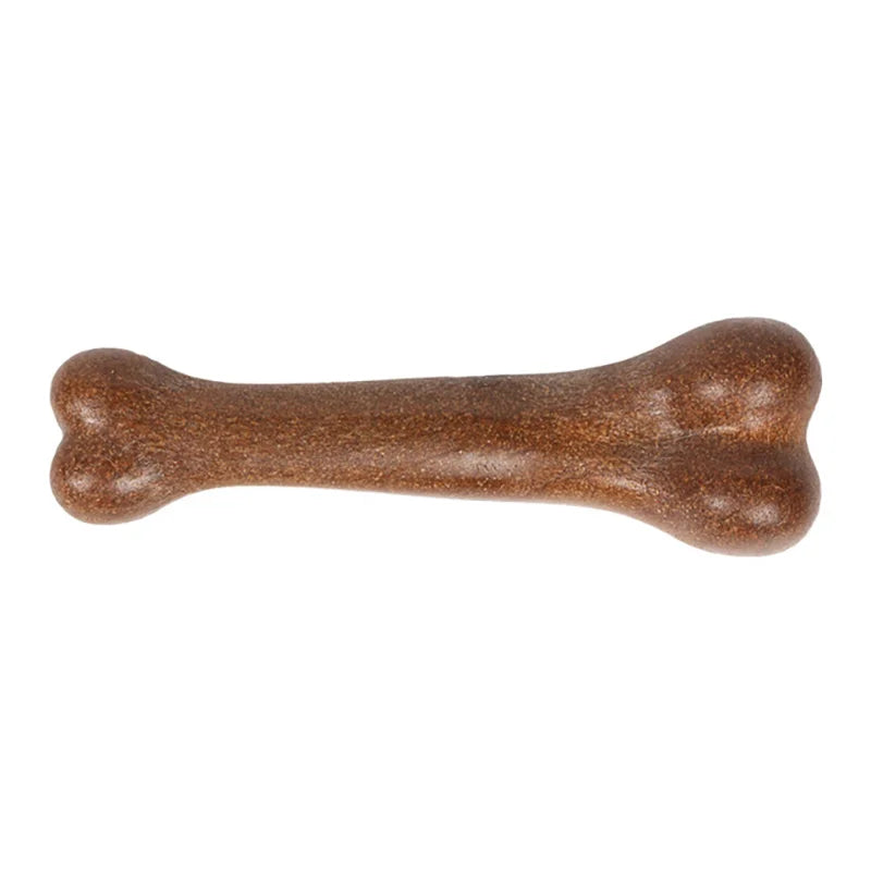 Beef Bacon Flavor Dog Chew Toy Realistic Bone, Durable