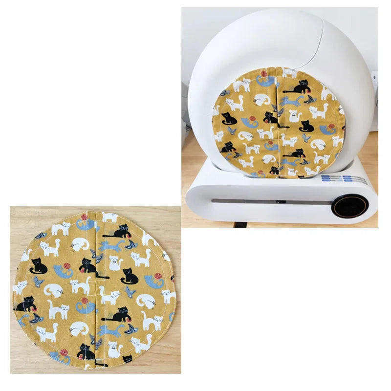 Newly Upgraded Cat Basin Odor Dust Proof Door Curtain – Cat Supplies