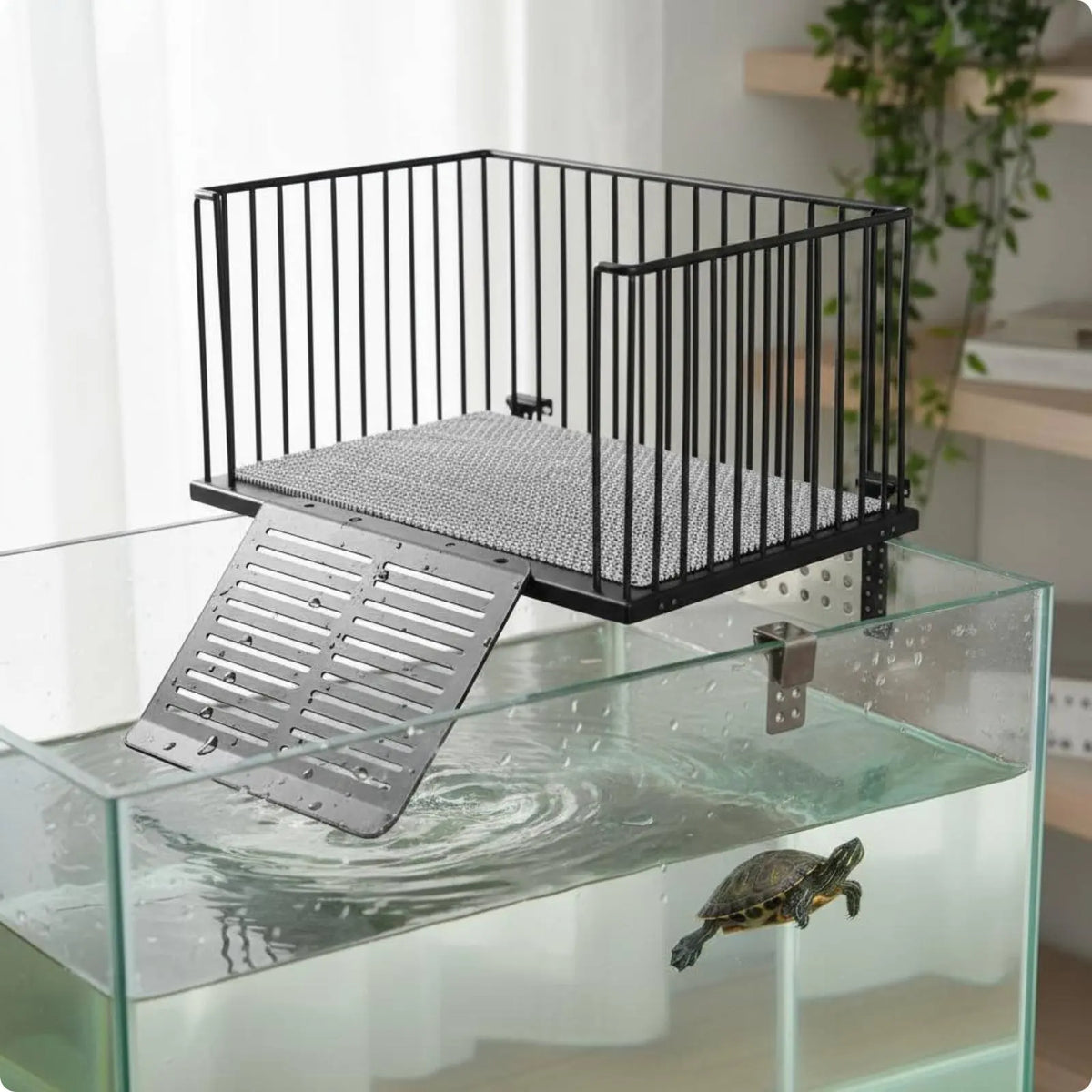 Stainless Steel Basking Dock Anti-escape – Reptile Supplies