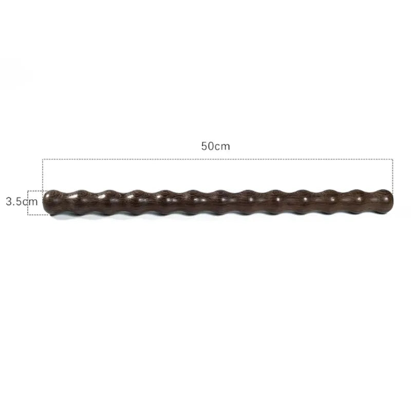 Gourd Shaped Wenge Wood Spanking Paddle Horse Whip – 2 Colors