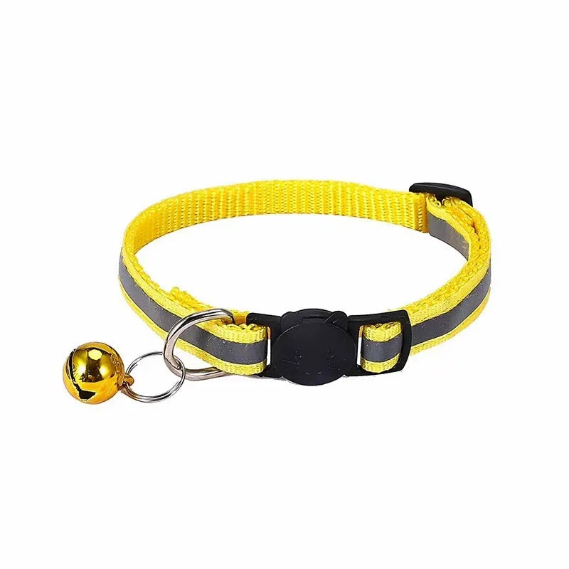 Cartoon Cat Head Reflective Pet Collar - ProPawPet.com