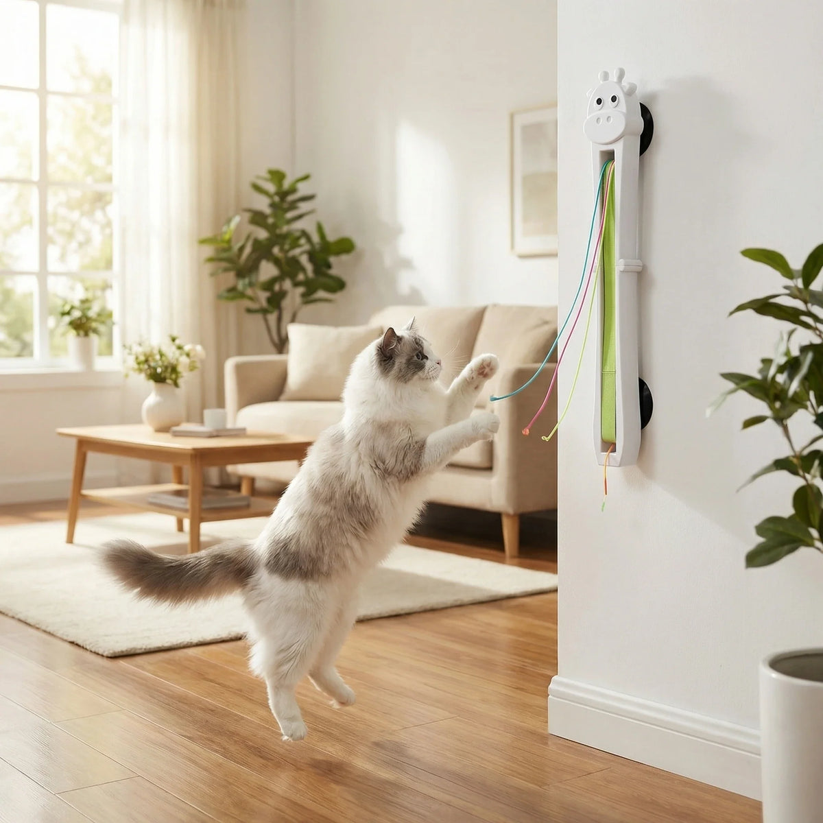 Automatic Interactive Cat Toy, Wall Mounted - ProPawPet.com