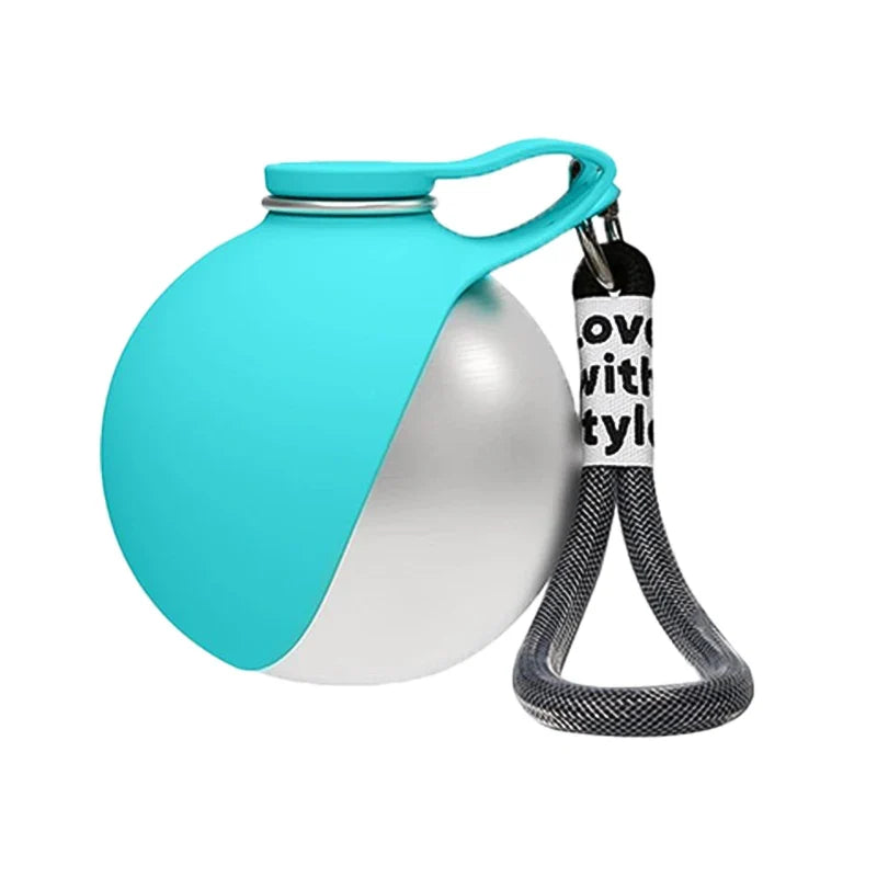 Portable Pet Water Bowl, 285ml, Foldable Silicone Leak Proof – 4 Colors