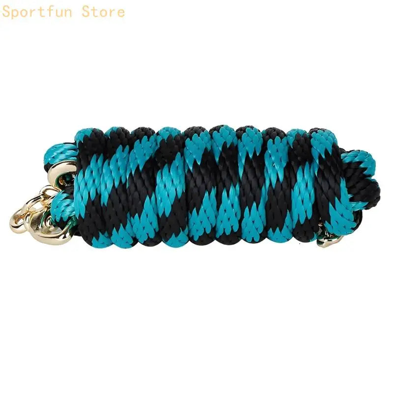 Braided Horse Rope with Chain Polypropylene Equestrian – Stable & Barn Supplies