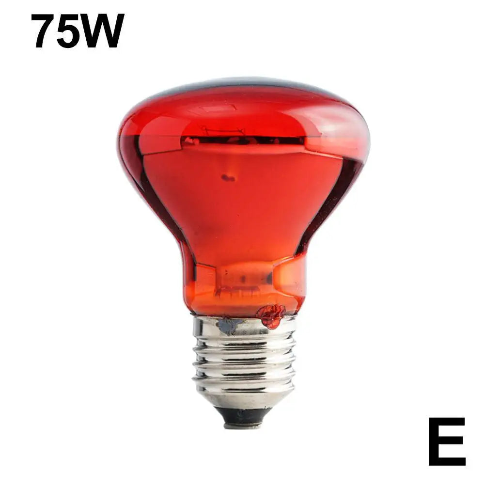 25w-100w E27 Pet Red Heating Lamp – Cooling, Warming & Seasonal