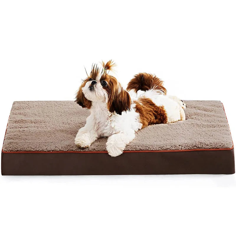 Dog Bed Kennel Mat Memory Foam Warm Soft Pet - ProPawPet.com