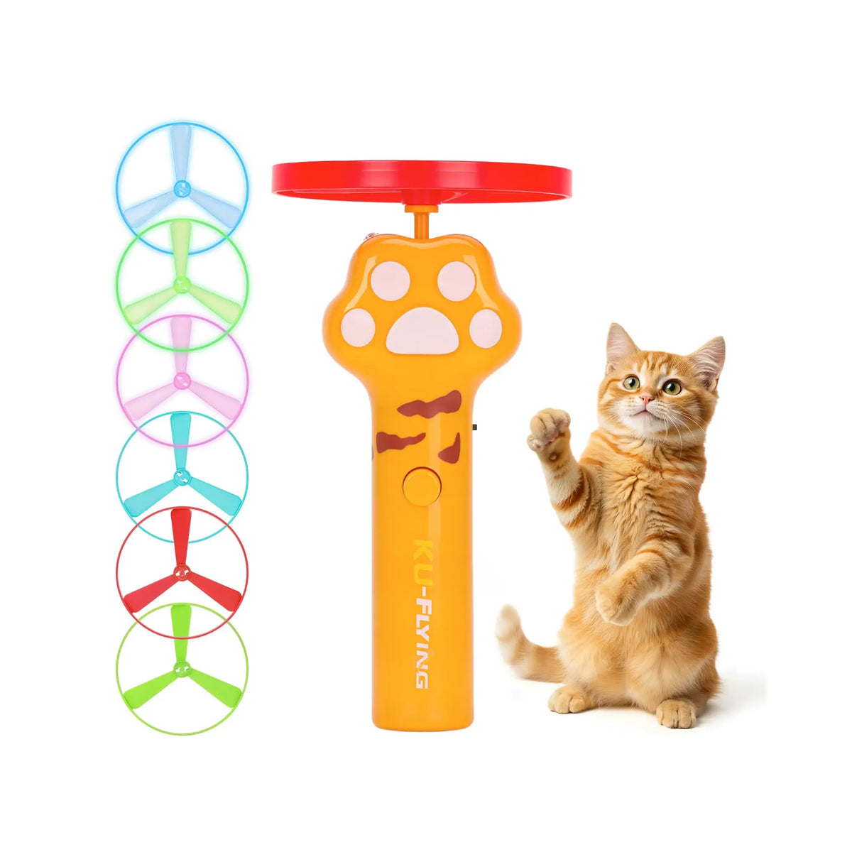 Rechargeable Cat Chase Fetch Toy – Cat Supplies