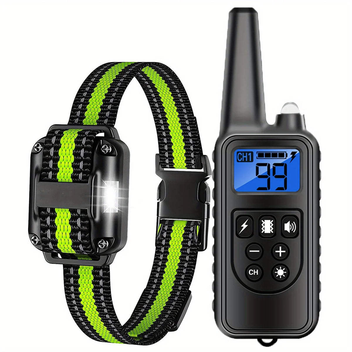Rechargeable Dog Shock Collar with Remote, Training Electric – 2 Colors