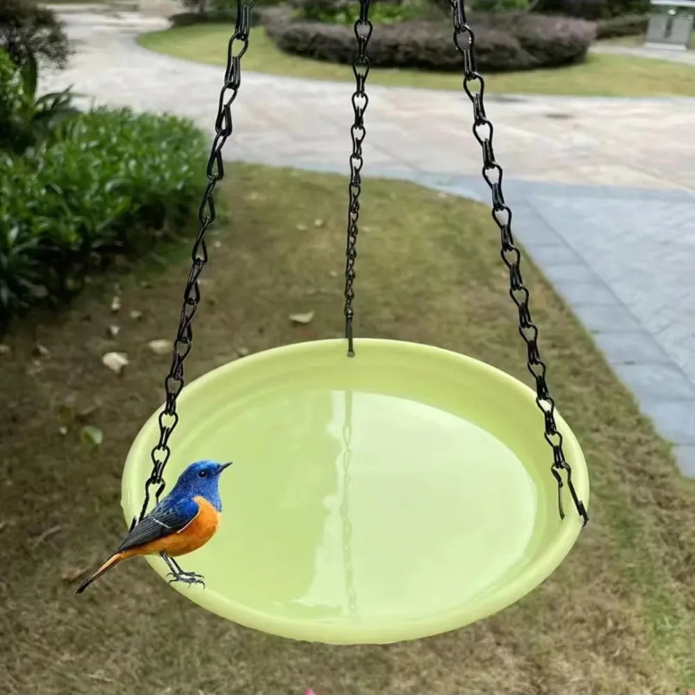 Round Shaped Birds Feeder Birdbath Dish – Bird Supplies