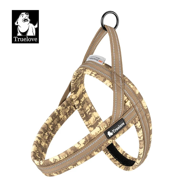 Truelove Floral Printing Mesh Padded Harness - ProPawPet.com