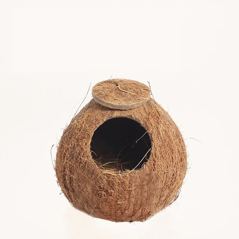 Winter Bird Breeding Nest Coconut House – 7 Colors