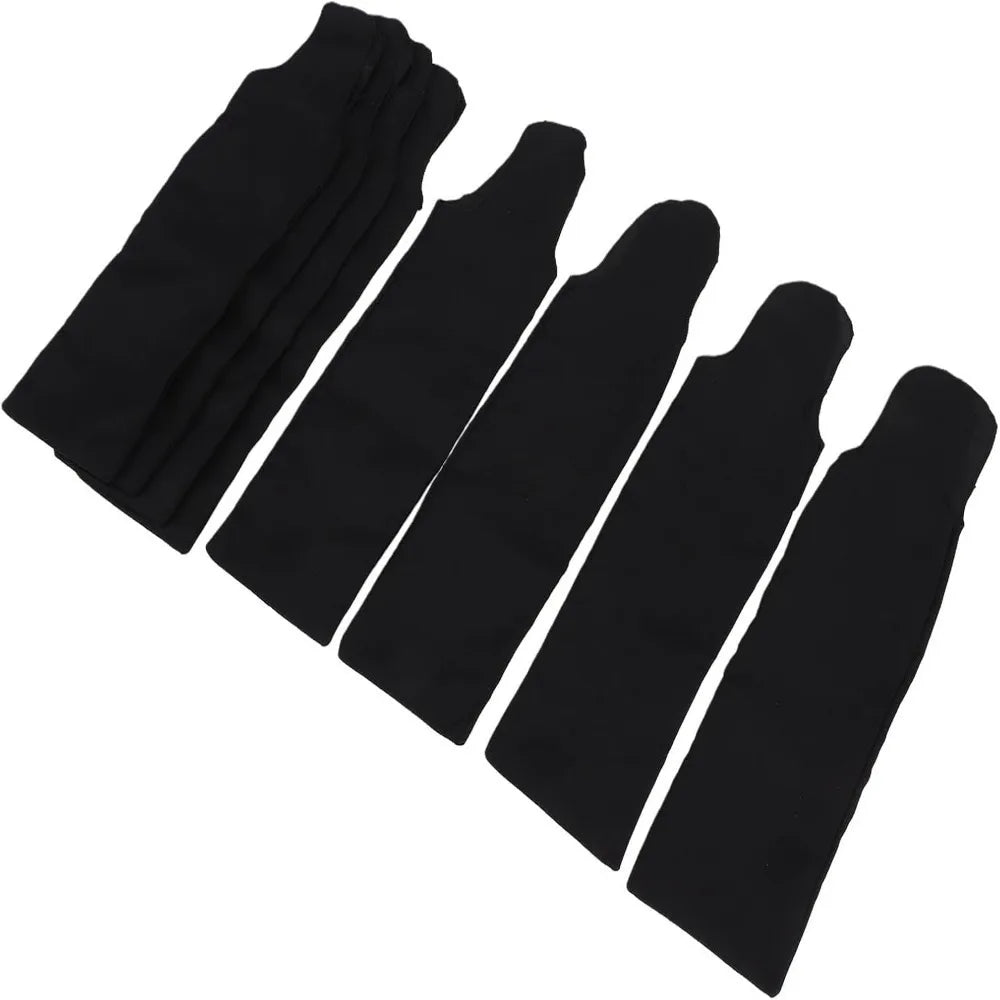 Black Horse Mane Cover Bags Woven Nylon Fabric Lightweight