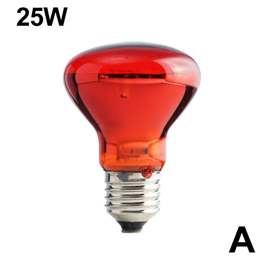 25w-100w E27 Pet Red Heating Lamp – Cooling, Warming & Seasonal
