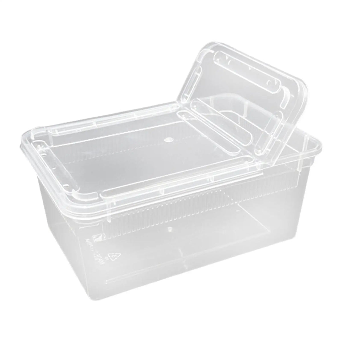 Reptile Feeding Box Terrarium Mini Clear Transport Container – 3 Colors
