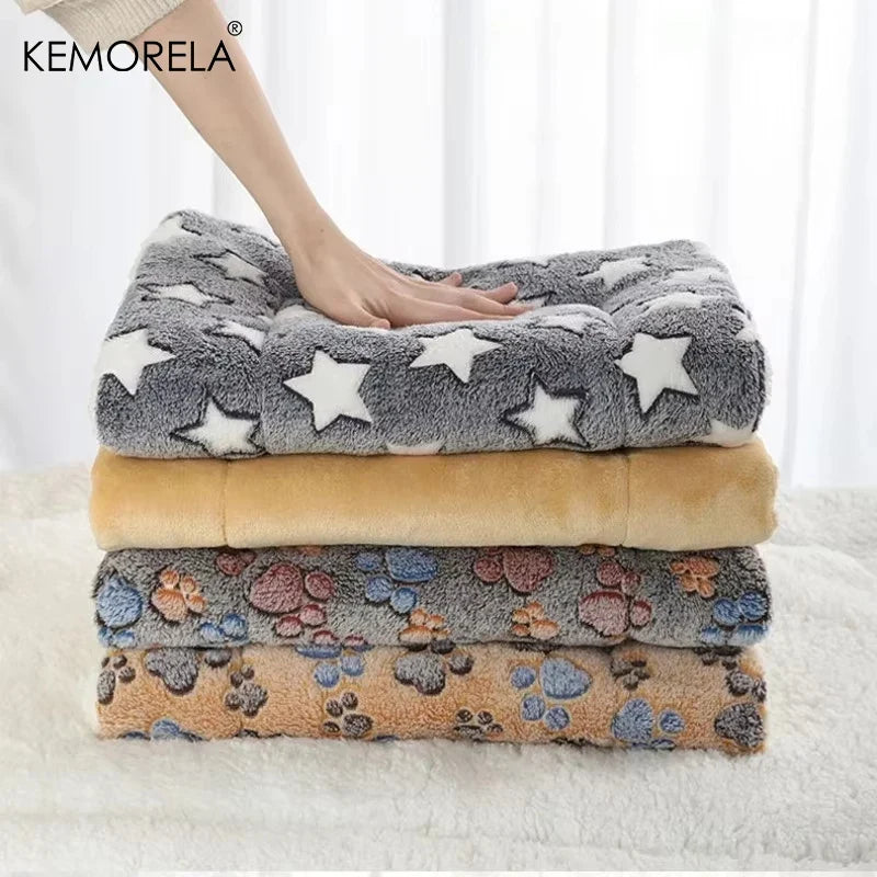 KEMORELA Flannel Pet Sleeping Mat Dog Bed - ProPawPet.com